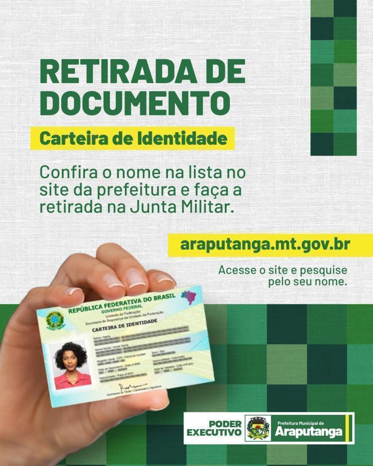 RETIRADA DE DOCUMENTOS | Novembro